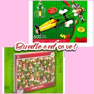 Elf Movie Jigsaw Puzzle Set - Green and Red